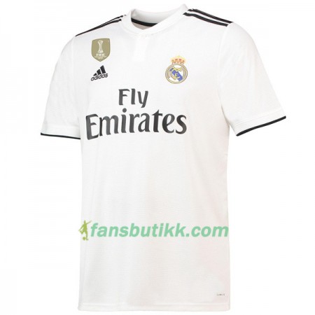 Fotballdrakt Real Madrid Hjemmetrøye 2018-2019 Kortermet